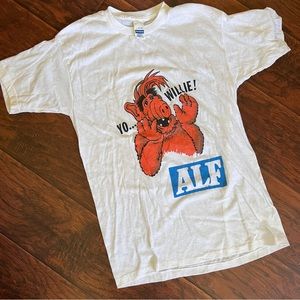 Alf Shirt Vtg Single Stitch Made in USA 1980s EUC Retro